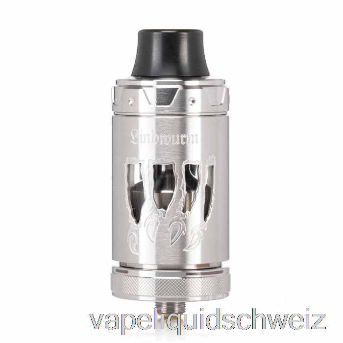 Vapefly Lindwurm 25mm RTA Silber Vape Liquid E-Liquid Schweiz